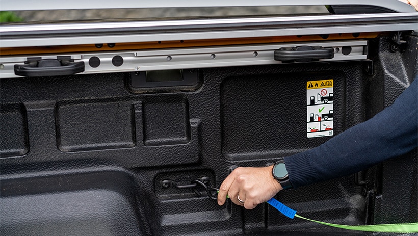 Ford ranger anchor points clearance