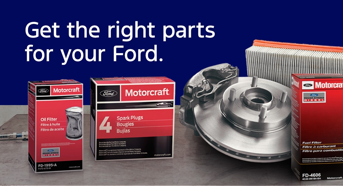 Motorcraft parts. Get The Right Parts for Your Ford
