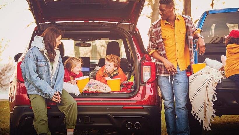 Vehicle tailgates and families