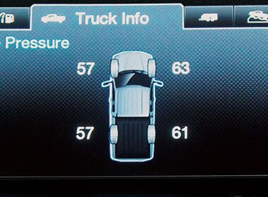 Tire Pressure Monitoring Display