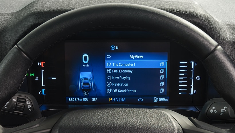 Configuring the digital instrument cluster