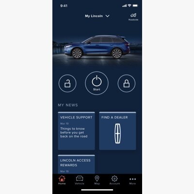 A Lincoln Way App screen is shown