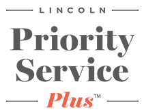 Lincoln Priority Service Plus logo