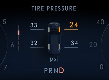 Tire Pressure Monitoring System Display
