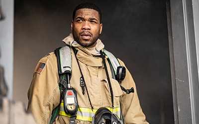 First Responder in uniform